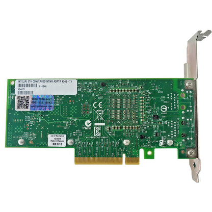 Intel 1-Port 10GbE RJ-45 Ethernet PCIe 2.1 Converged Network Adapter CNA X540-T1
