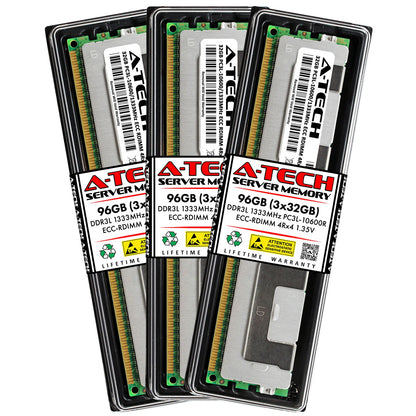 96GB 3x 32GB PC3L-10600R RDIMM Dell PowerEdge M910 II M915 R420 R920 Memory RAM