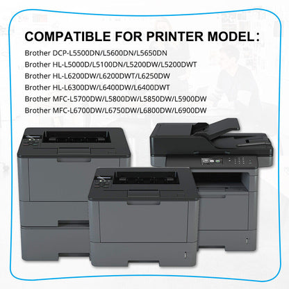 4pk DR820 Drum Unit for Brother MFC-L5800DW MFC-L5850DW MFC-L5900DW Printer
