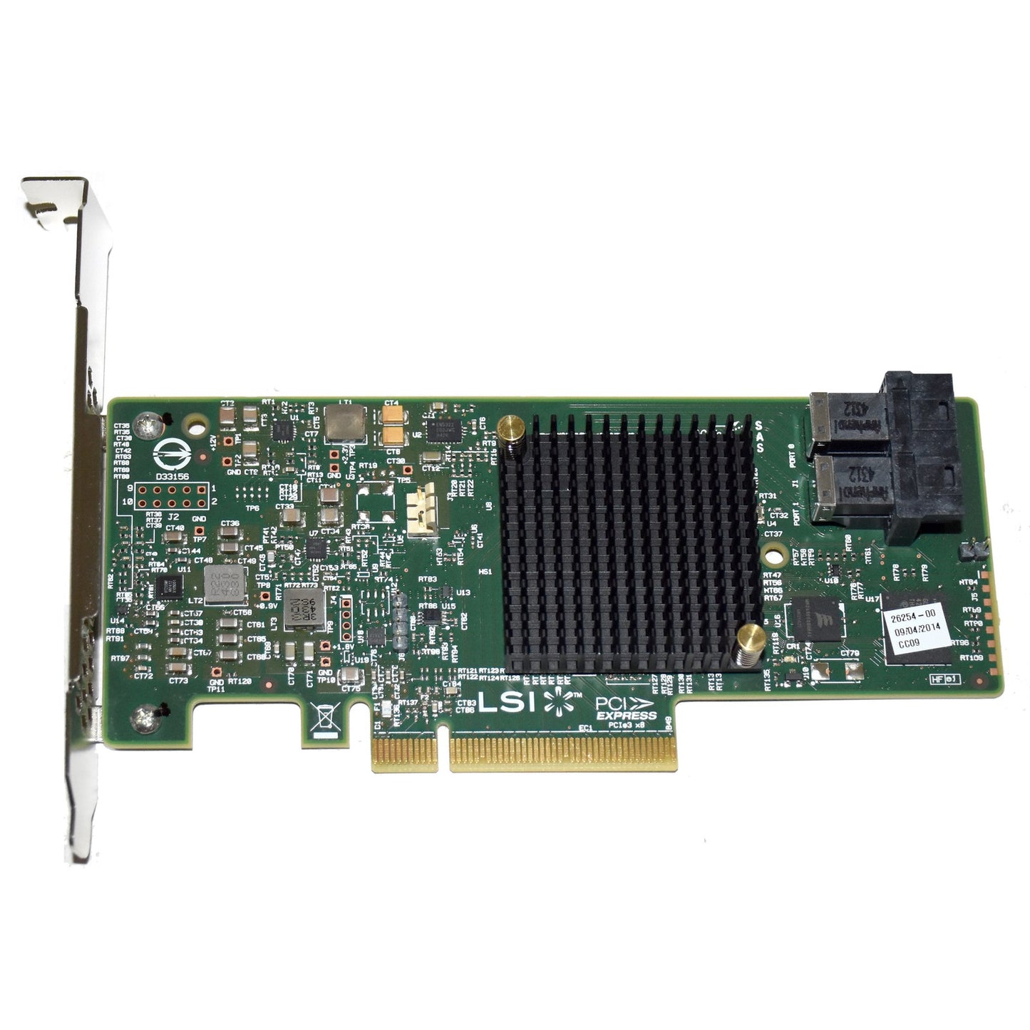 Dell LSI MegaRAID SAS 9341-8i 12Gbps 8-Port PCIe 3.0 x8 RAID Controller WFN6R (NOT FOR HOME PC)