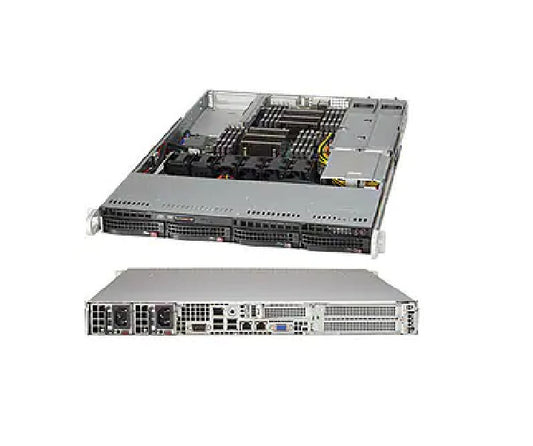 Supermicro SYS-6018R-WTR 1U Server w/ X10DRW-I, 750W Redundant PWS