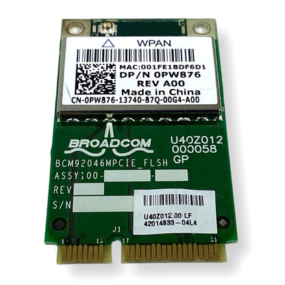 Lot x 10 Dell Latitude E5400 Mini PCI Express Wireless Bluetooth Card P560G PW87