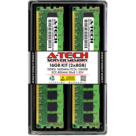 16GB 2x 8GB PC3L-12800R RDIMM Lenovo ThinkServer RD340 Td340R Memory RAM