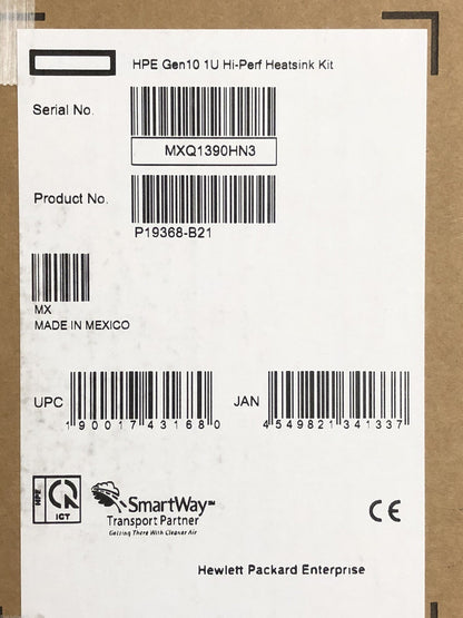 HPE DL325 DL365 DL385 Gen10/Plus & V2 High Performance Heatsink Kit 1U AMD EPYC