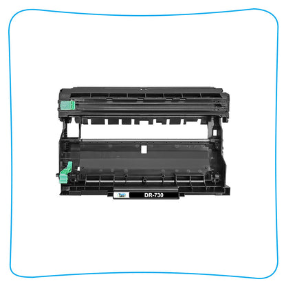 2X DR730 Drum Unit DR760 For Brother HL-L2350DW L2370DW MFC-L2710DW printer