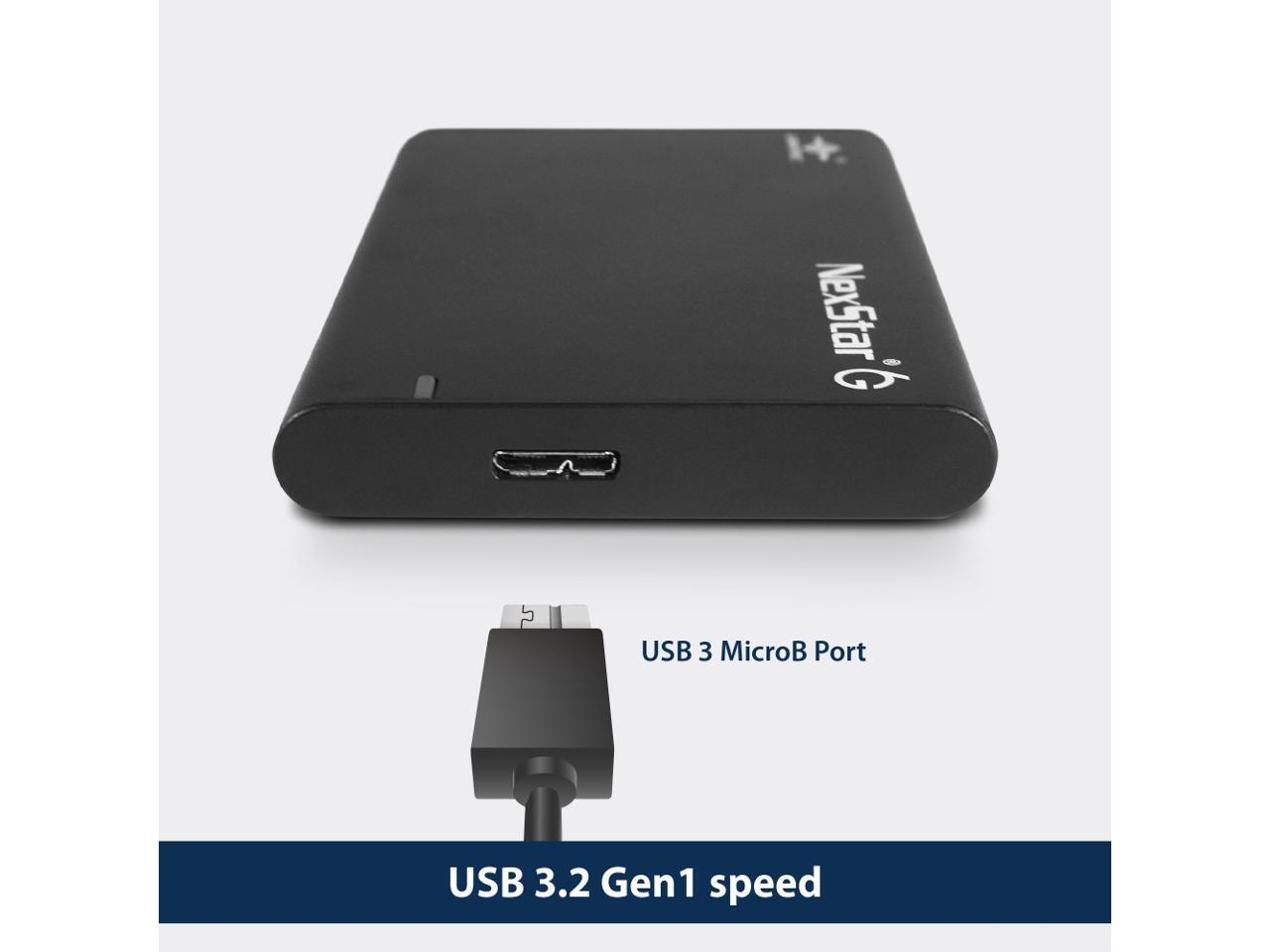 Vantec NST-268S3-BK Hard Vante|NST-268S3-BK VAN RD NST268S3BK 2.5 SATA3 USB3.2 E