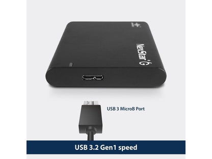 Vantec NST-268S3-BK Hard Vante|NST-268S3-BK VAN RD NST268S3BK 2.5 SATA3 USB3.2 E