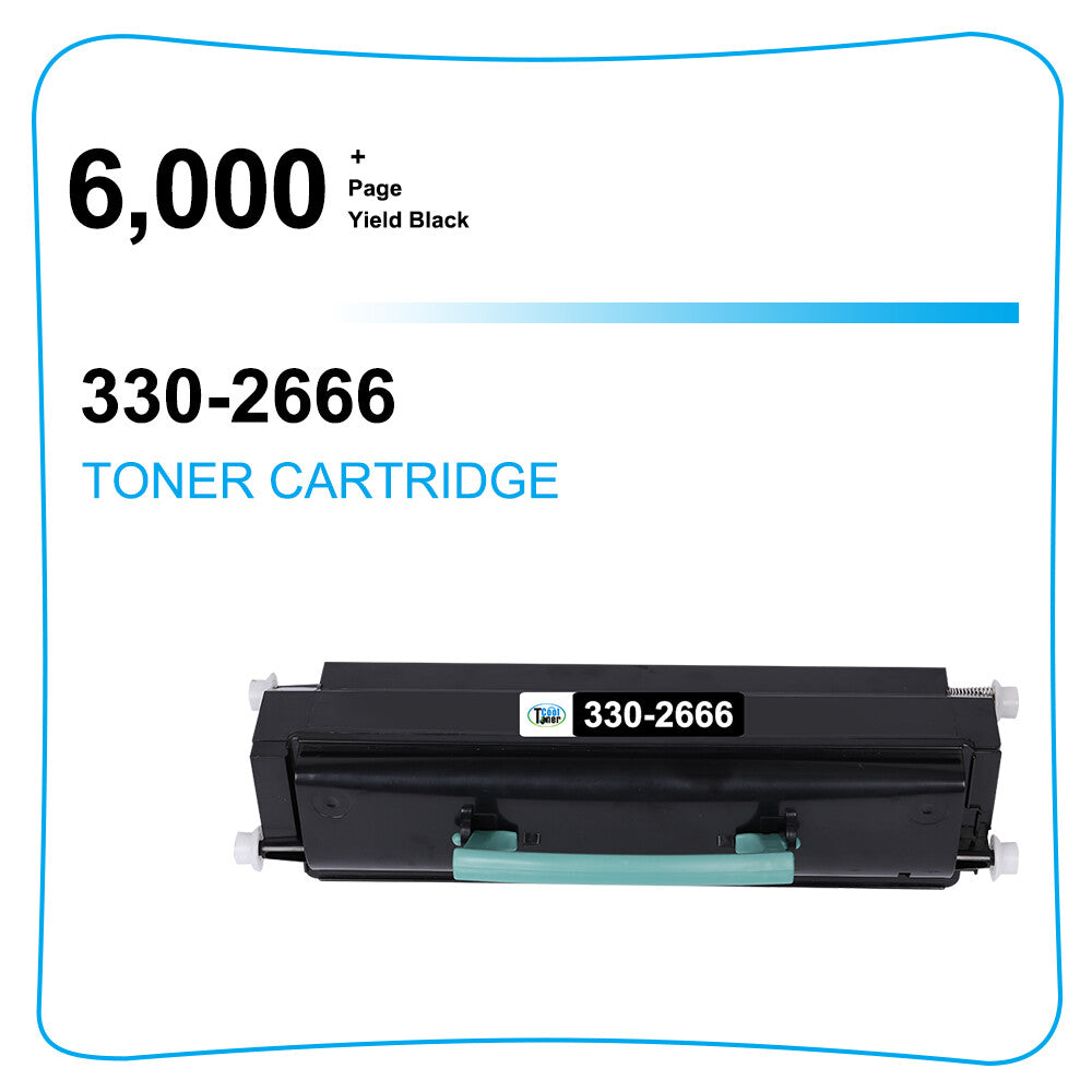 4 Pack 330-2666 PK941 RR700 Toner Cartridge for Dell 2330D 2330DN 2350D 2350DN