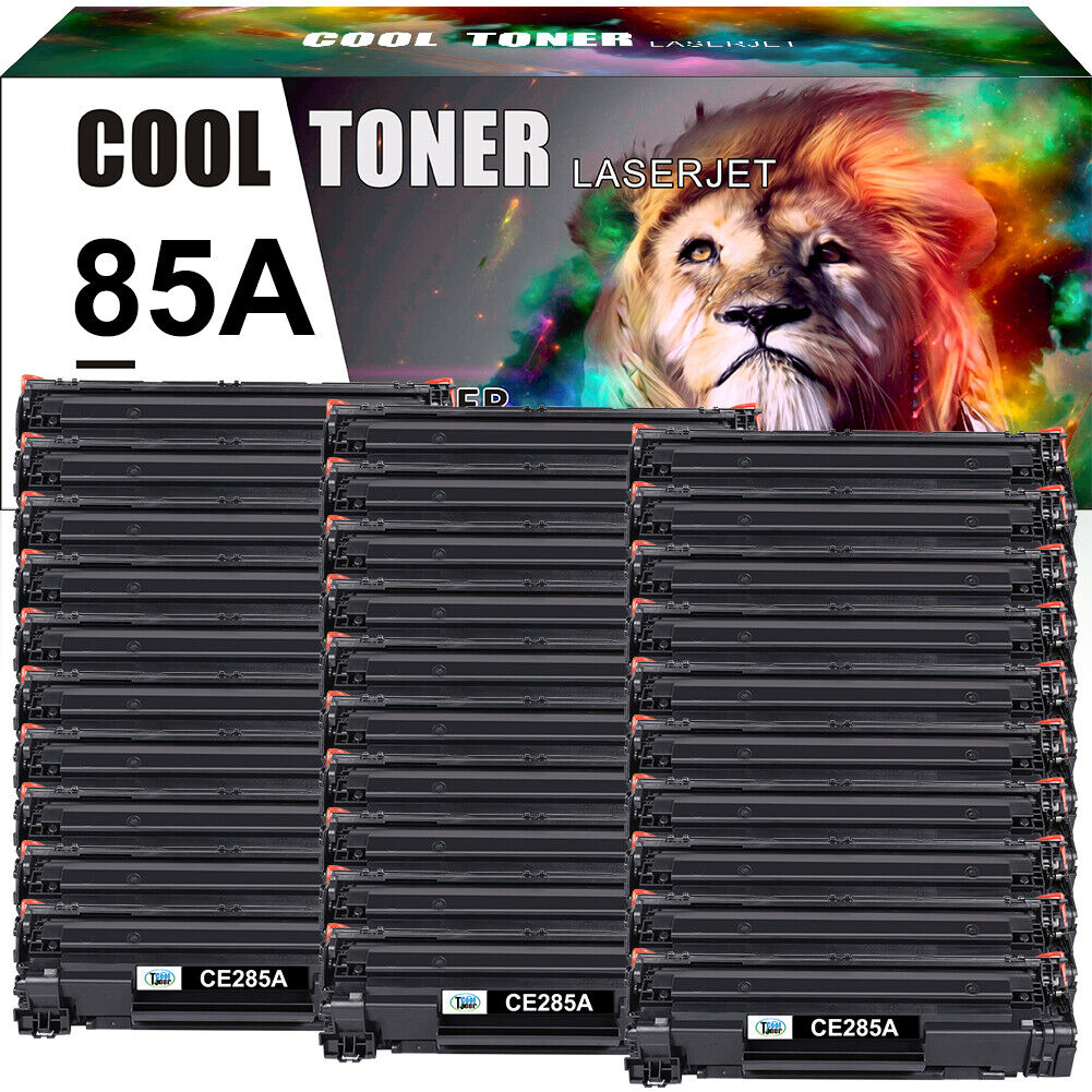 30PK CE285A 85A Toner Cartridge For HP LaserJet Pro P1102 P1102w M1212nf P1100