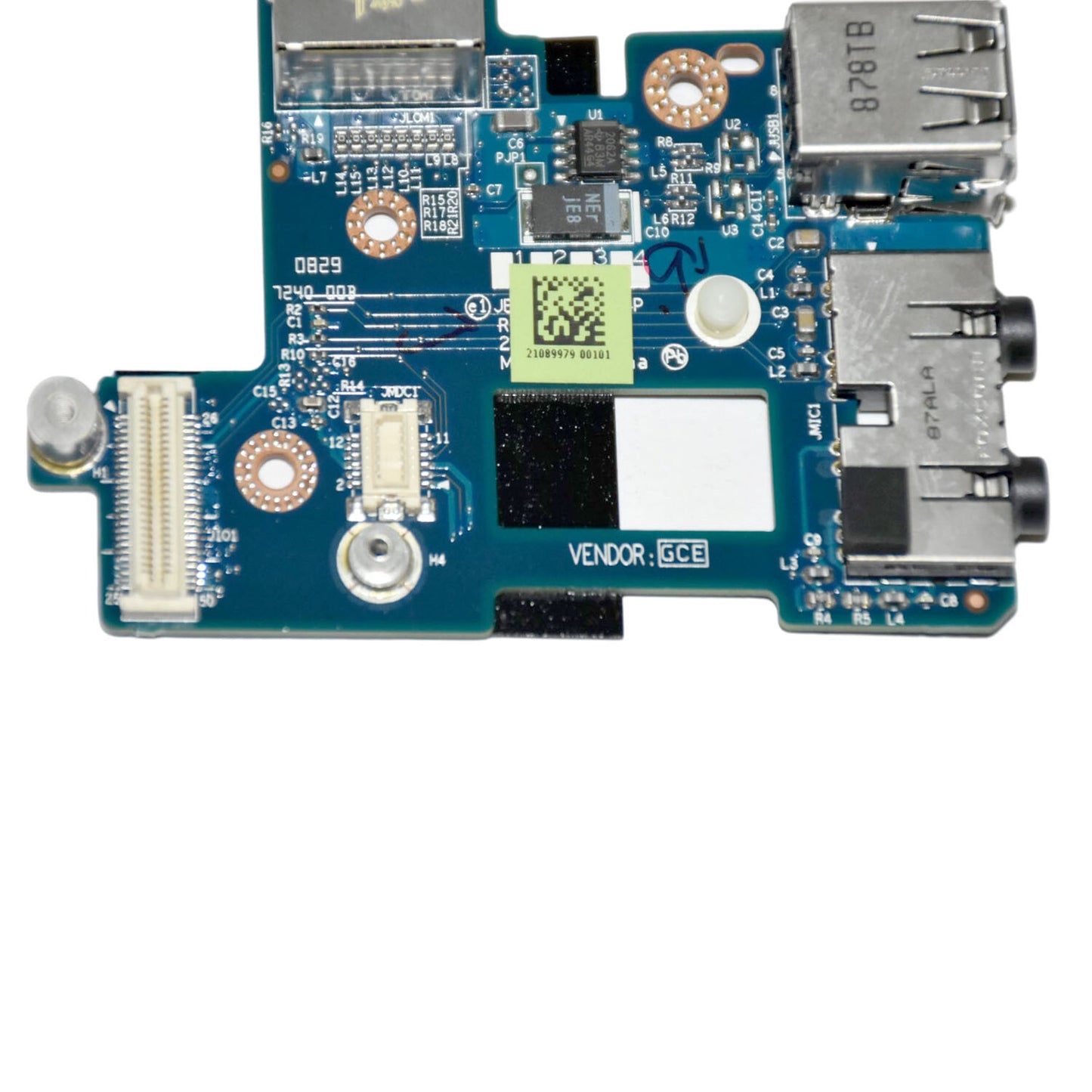 Lot X10 Dell Latitude E6400 ATG USB Ethernet Audio Board LS-3804P CN-0W946D W946