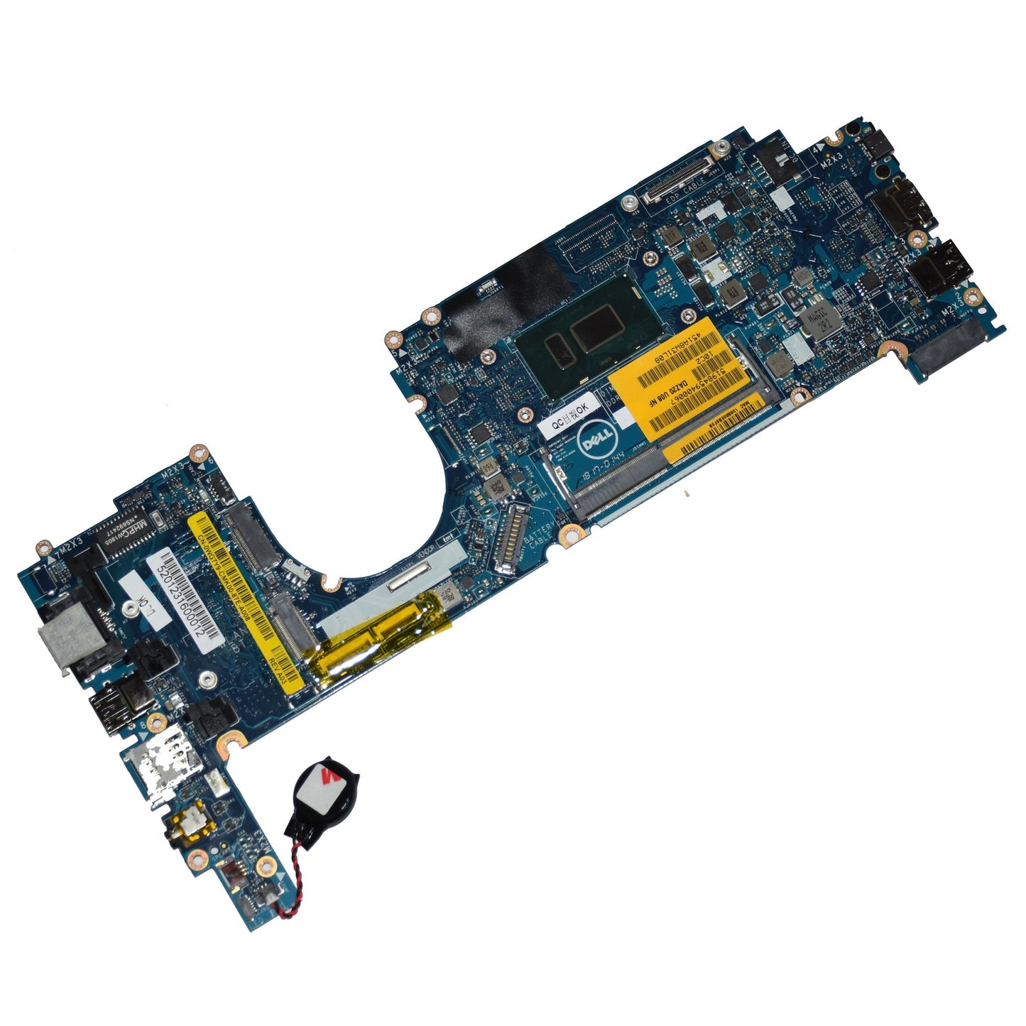 Dell Latitude 7290 7390 Motherboard Core i3-8130U 3.4GHz CPU LA-F312P WG7Y9