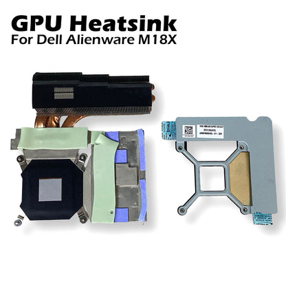 Dell Alienware 18x R1 OEM Video Card Fan RTRCG DC280009CF0 & Heatsink 0TYGV