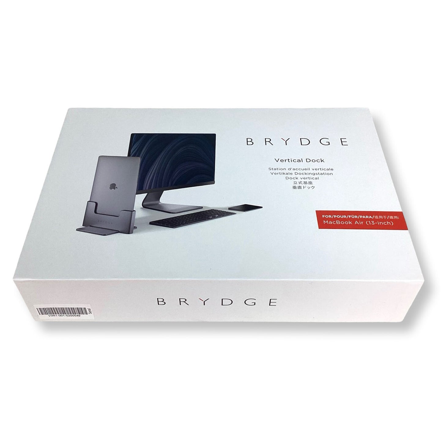 Lot of 2 Brydge Laptop Vertical Dock Stand Apple Macbook Air 13" 2018-21 BRY13M