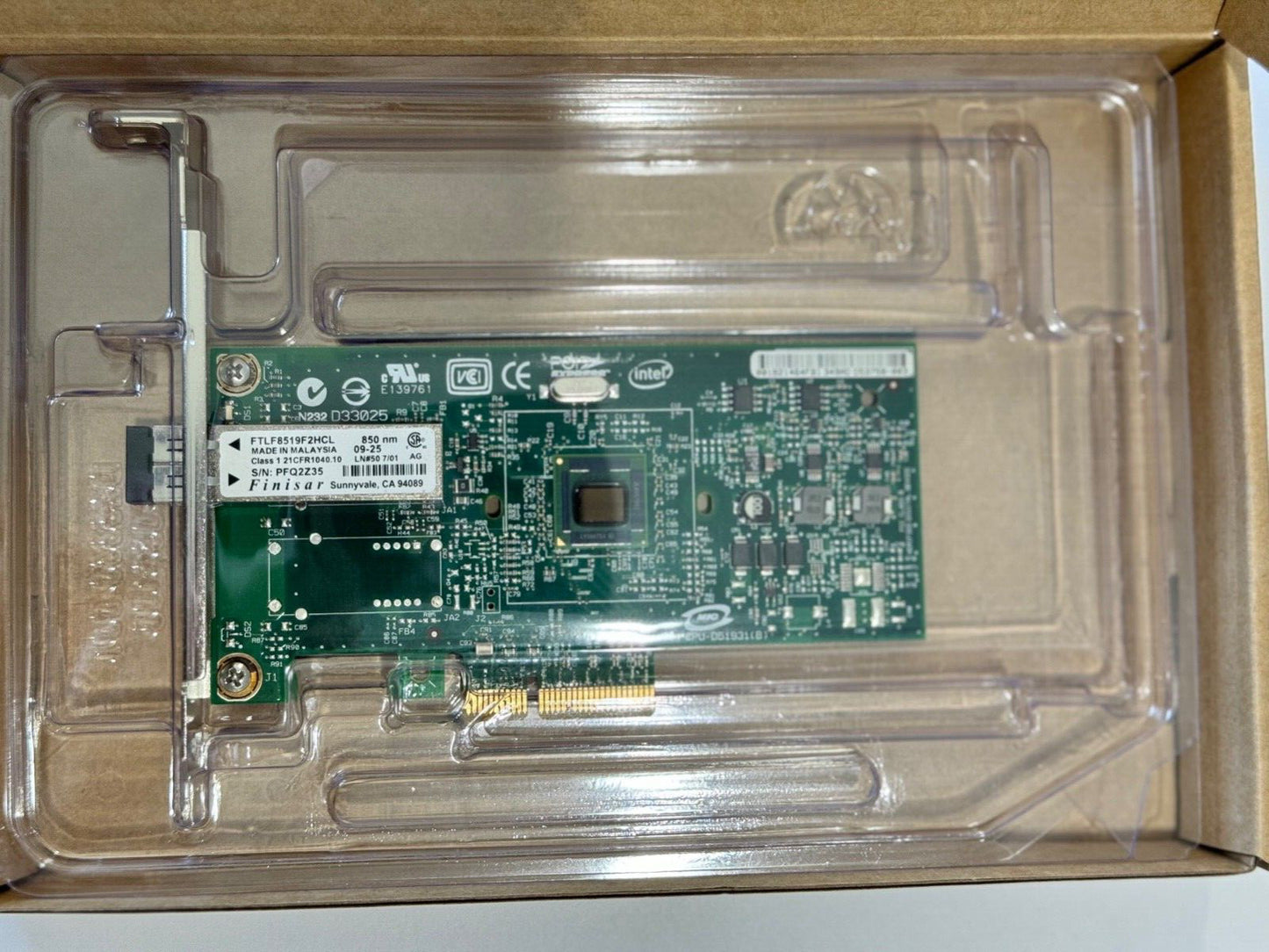 EXPI9400PFBLK Intel PRO/1000 PF 1-Port 1GB Ethernet PCIe Server Network Adapter