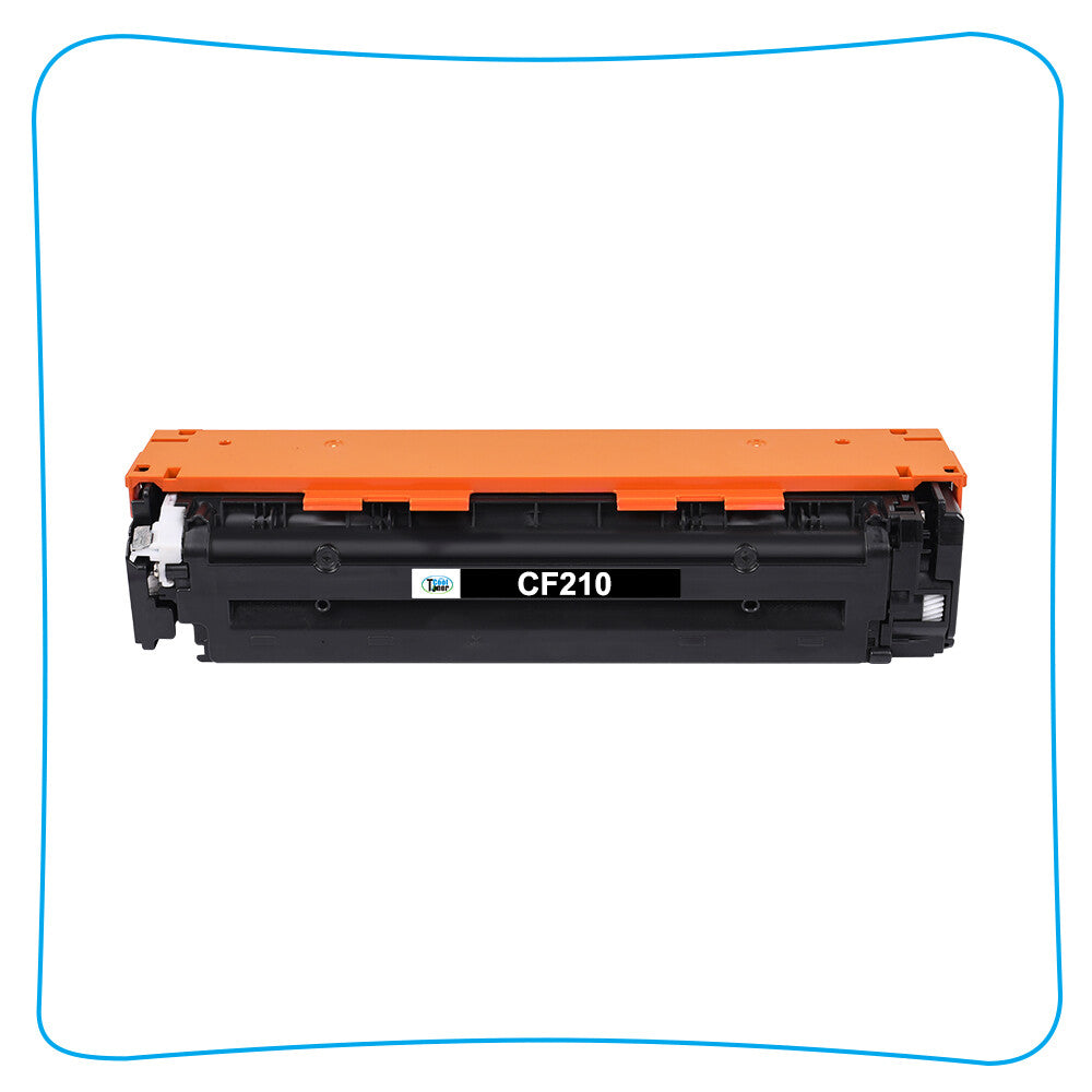 2 Pack Black CF210A Toner Compatible With HP 131X Laserjet Pro 200 M251nw M276nw
