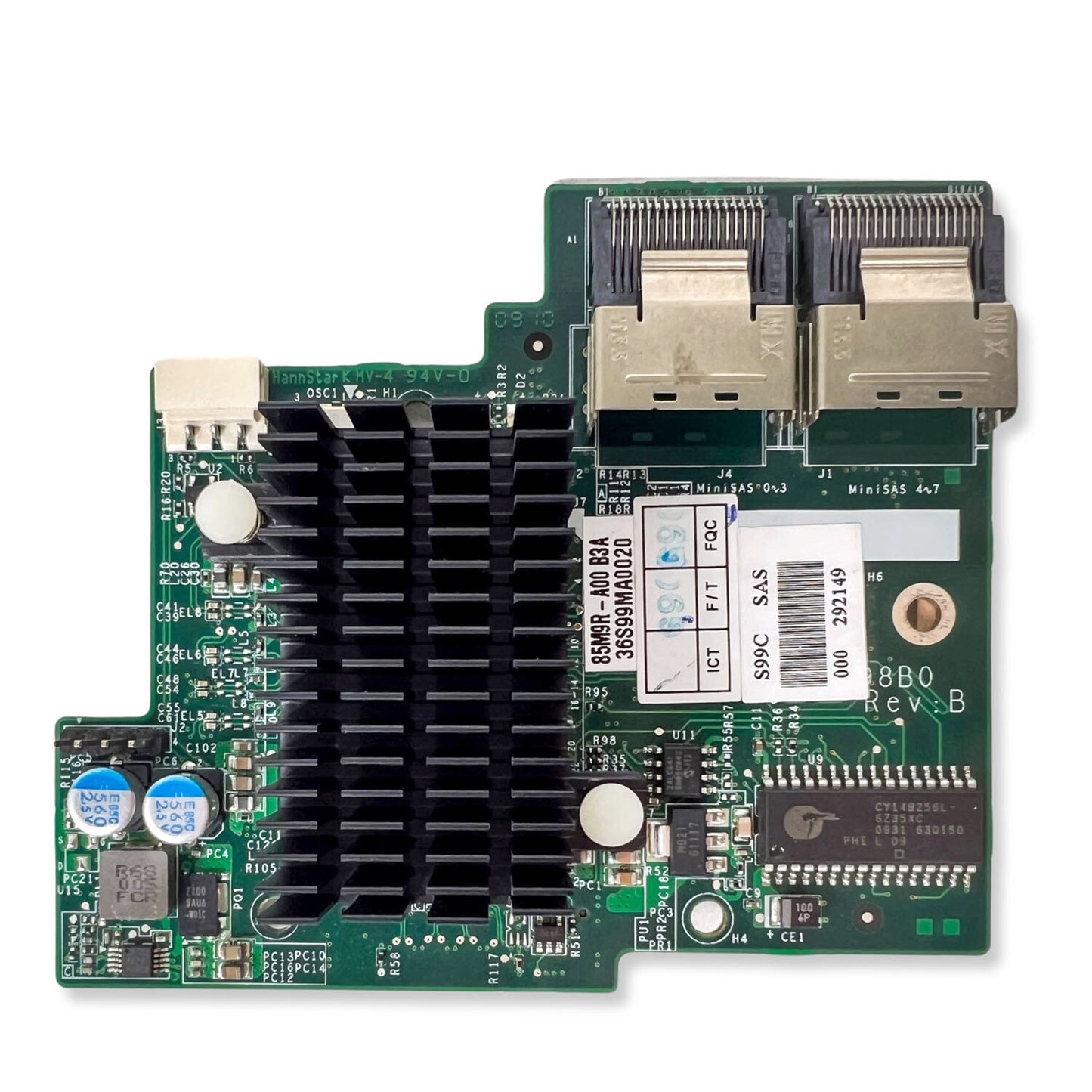 Dell PowerEdge C2100 C1100 Mezzanine 6GB SAS RAID Controller Card FS12-TY 85M9R (NOT FOR HOME PC)