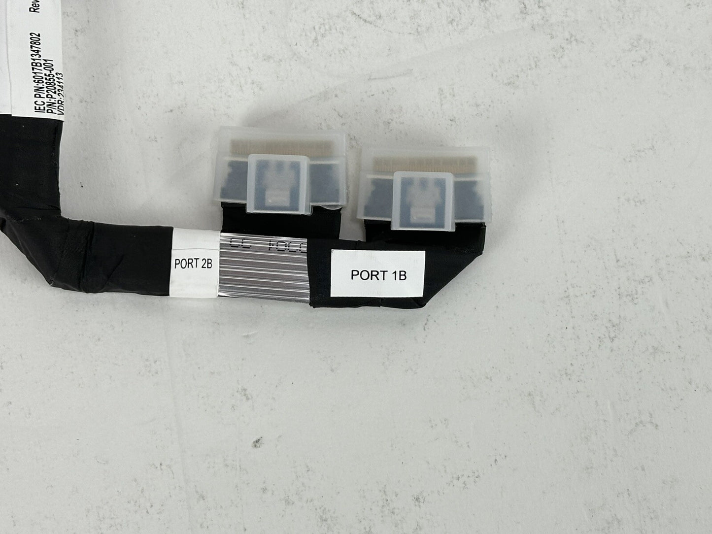 HPE DL360 DL365 Gen10 Plus NVMe Signal Cable Port 1B/Port 2B to Port 1 & Port 2