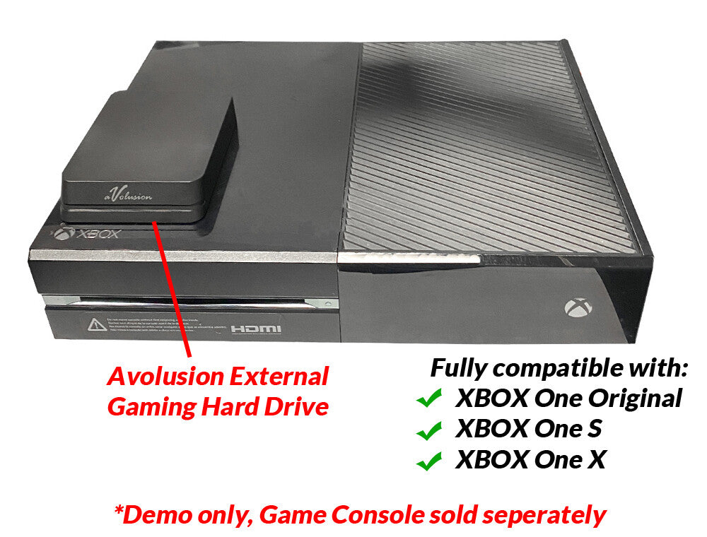 Avolusion Mini HDDGear Pro 640GB USB 3.0 External Hard Drive (For Xbox One X, S)