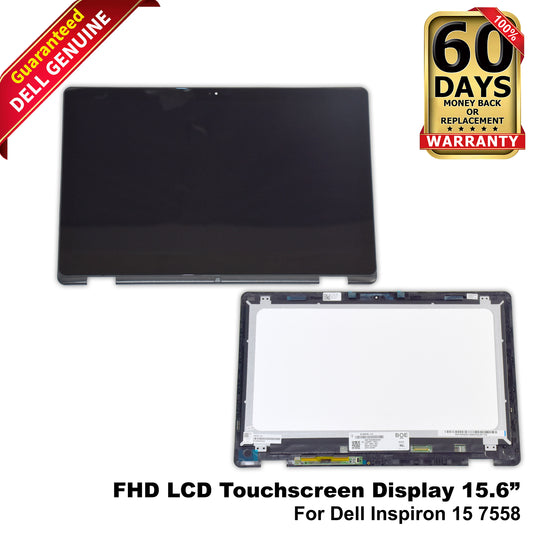 Dell Inspiron 15 7558 15.6 FHD Touchscreen LCD Display Screen NV156FHM-A10 JP1KK