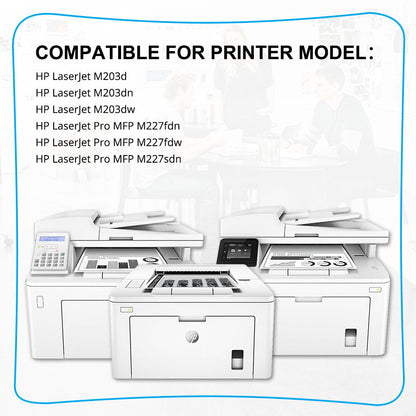 10PK CF230A Toner Compatible with HP 30A LaserJet Pro MFP M227fdn M227fdw M203dw