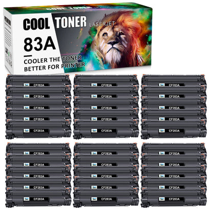 30PK 83A CF283A Toner Compatible with HP LaserJet Pro M201dw M127fw M125nw MFP