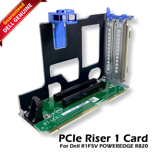 Genuine Dell PowerEdge R820 R830 PCI-Express Riser Board & BRACKET 03FHMX R1F5V