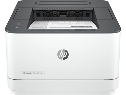 HP LaserJet Pro 3001dwe Wireless B/W Printer with HP+ Smart Office Features