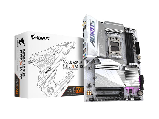 GIGABYTE MB GIGABYTE|B650E AORUS ELITE X AX ICE R Motherboard