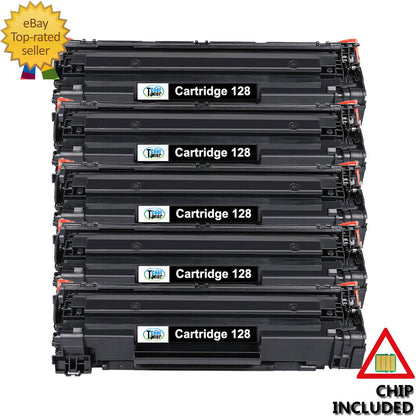 5PK Toner Cartridge for Canon 128 ImageClass D550 D530 MF4550d MF4570dn MF4770n