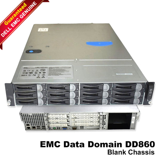 Dell EMC DD860 Data Domain Storage System Metal Chassis Only P-X-860-CHSX1