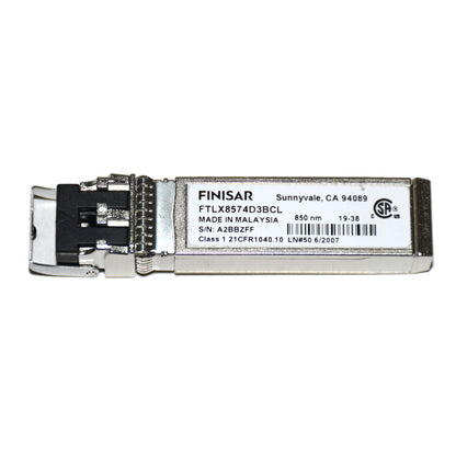 Lot of 10 Finisar FTLX8574D3BCL 10Gb SFP+ 850nm SR LC MMF Transceivers