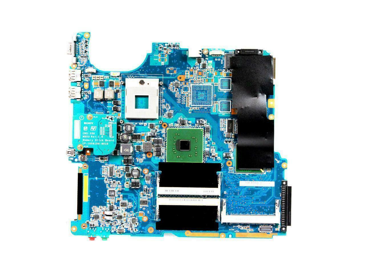 Sony Vaio VGN-FS90PS Series 2 Slots DDR2 SDRAM Laptop Motherboard A-1174-007-A