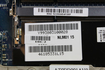 Dell Inspiron M101z 1120 AMD Athlon X2 K325 2 Slots Motherboard 9V0GR 09V0GR
