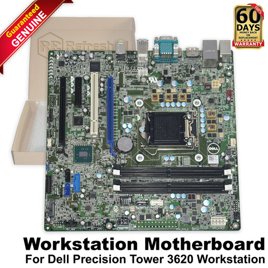Dell Precision Tower 3620 Motherboard Socket LGA1151 Xeon E3 DDR4 4 Slots 9WH54