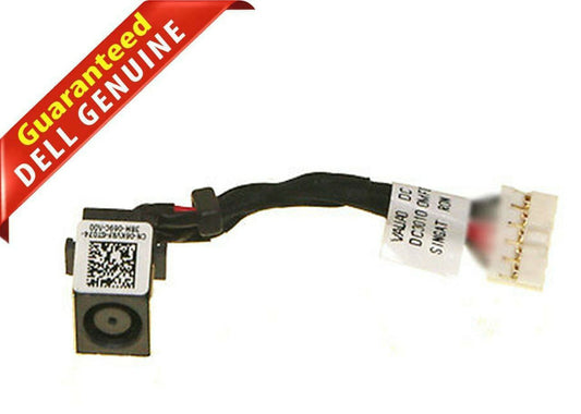 Lot of 4 Dell Latitude E7440 Laptop DC Power Charging Jack with cable 6KVRF