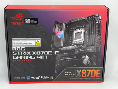 ASUS ROG Strix X870E-E Gaming WiFi 7 AMD AM5 X870 ATX Gaming Motherboard