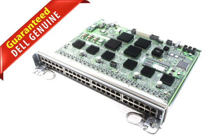 Dell LC-CB-GE-48V 48-Port 1000B-T Line Card Y1PP2 E48VB 48Port E/FE/GE/PoE CB
