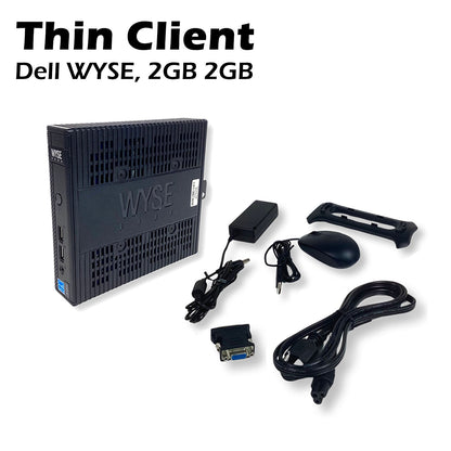Dell Wyse D00DX Thin Client G-T48E 2GB DDR3 SDRAM 2GB SSD OS: Citrix HDx RJ45