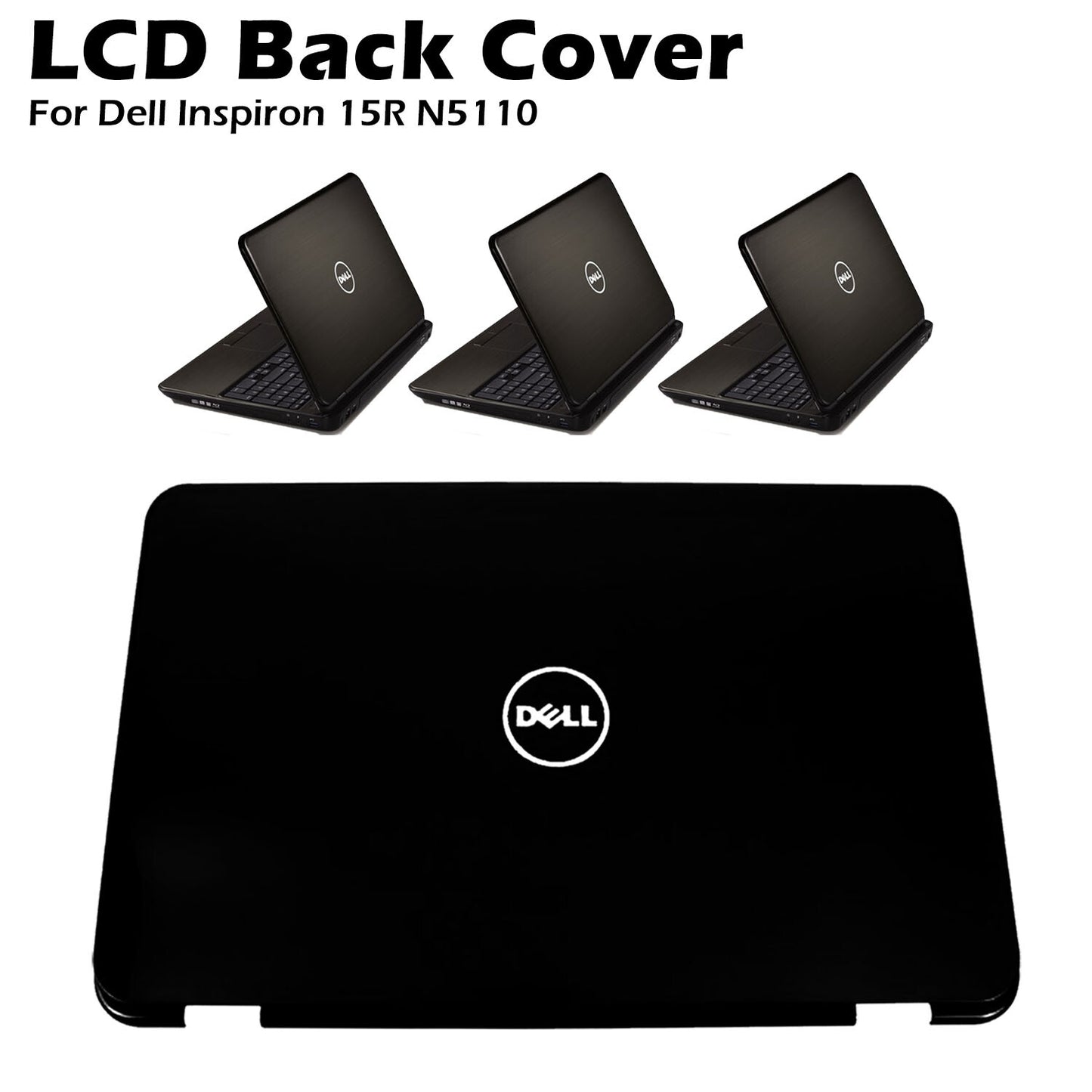 Lot x 5 OEM Dell Inspiron 15R N5110 15.6" Switch Lid LCD Back Cover YRJ61 PT35F