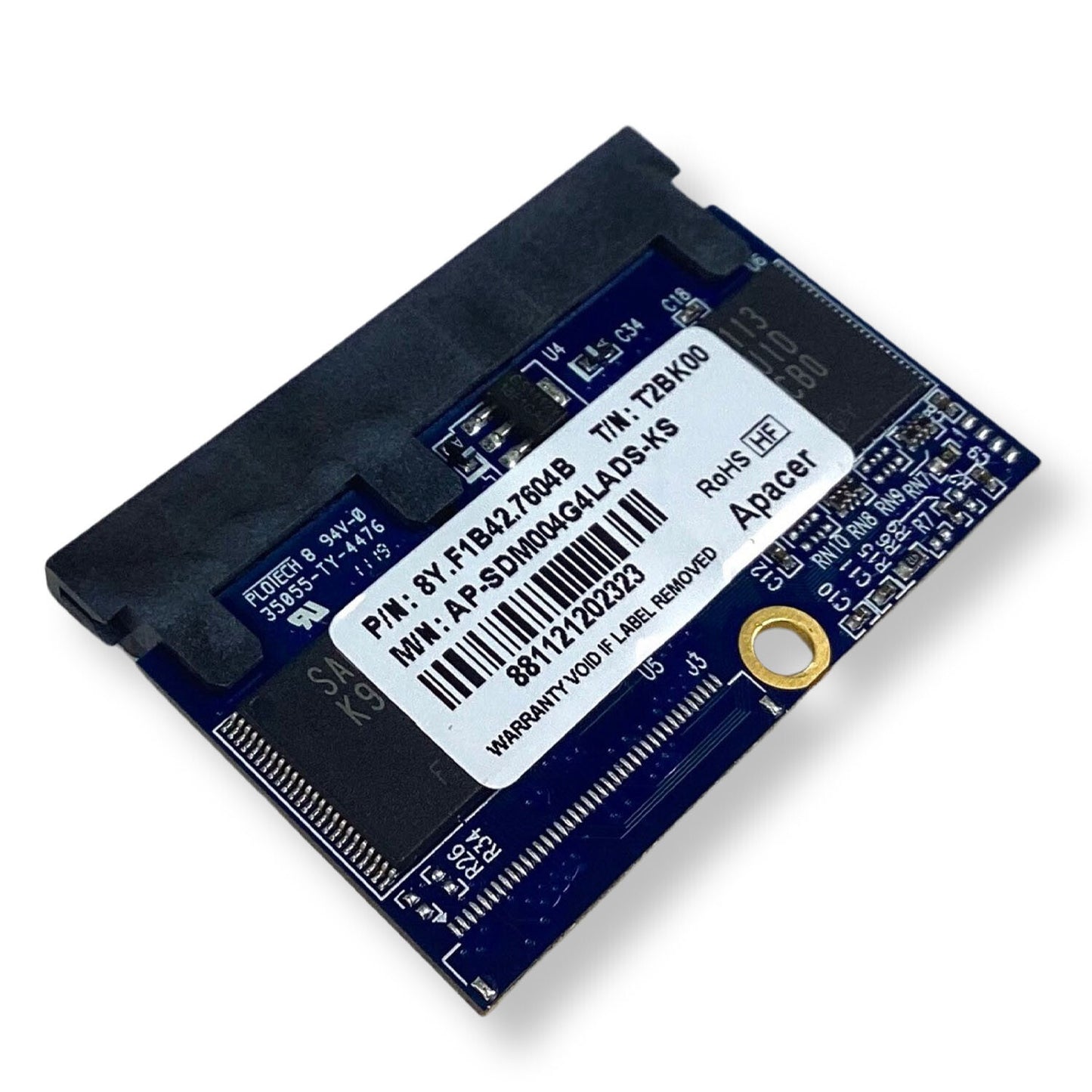 Apacer 4GB 8Y.F1B42.7604B SATA 2.5" MLC Internal Solid State Drive T2BK00