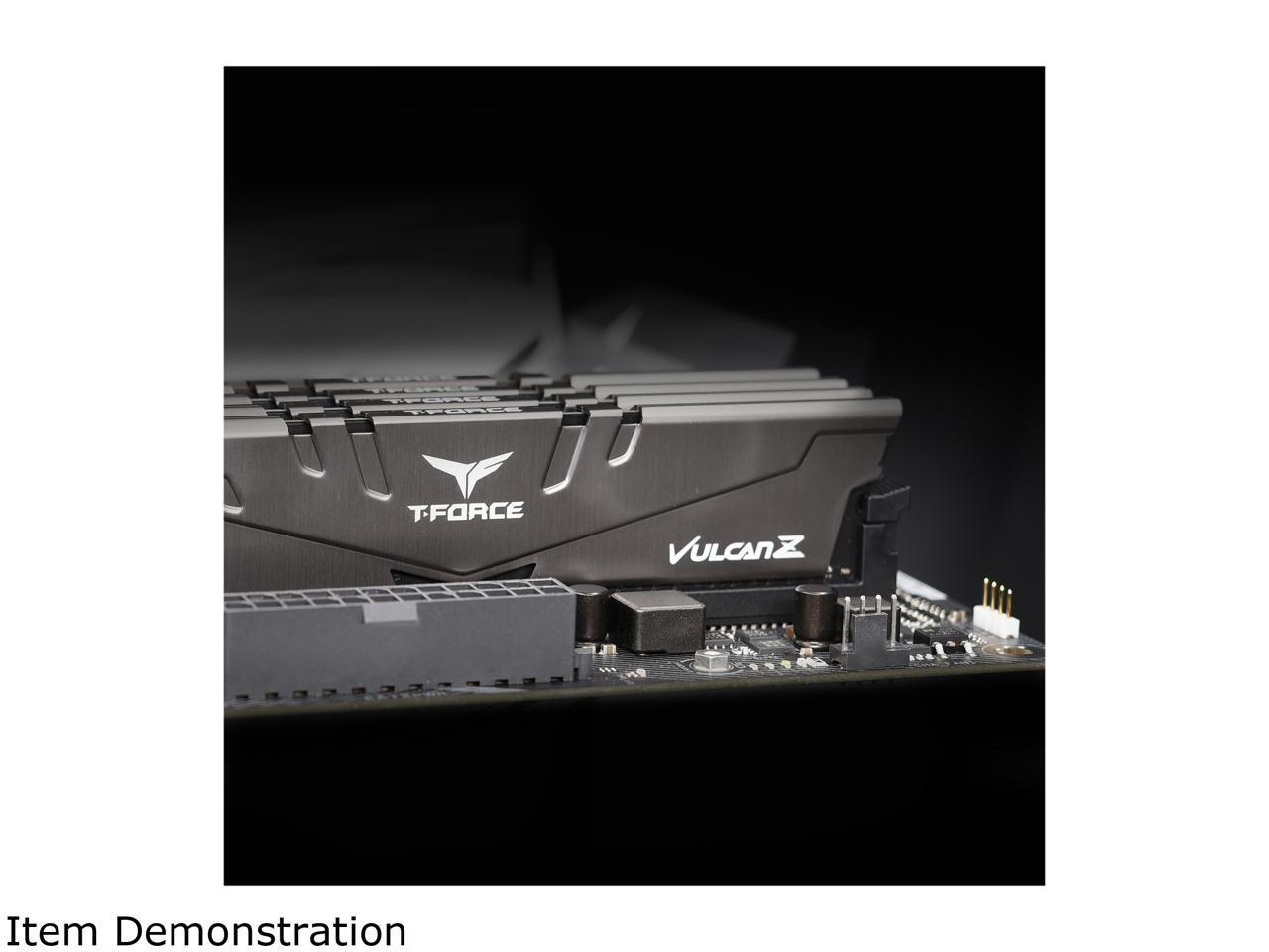Team T-FORCE VULCAN Z 16GB (2 x 8GB) DDR4 3200 (PC4 25600) Intel XMP 2.0 Deskto