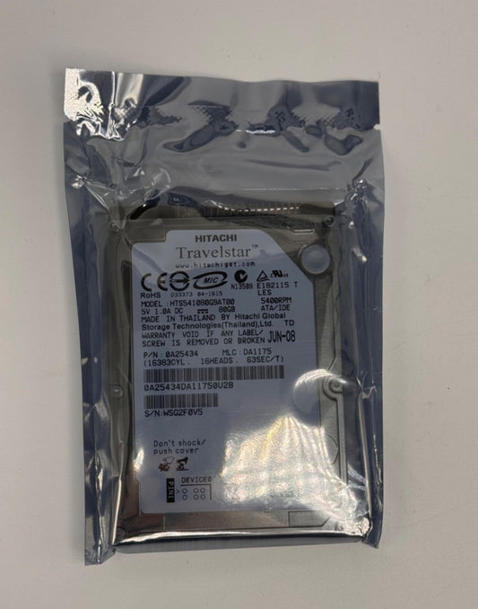 NEW!!! HITACHI HTS541080G9AT00 80 GB 8 MB 2.5" IDE 5400 RPM