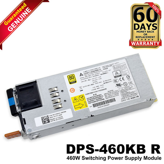 Dell Force 10 S4048-ON 460W 80 Plus Gold Reverse Airflow Power Supply PSU CC6XG
