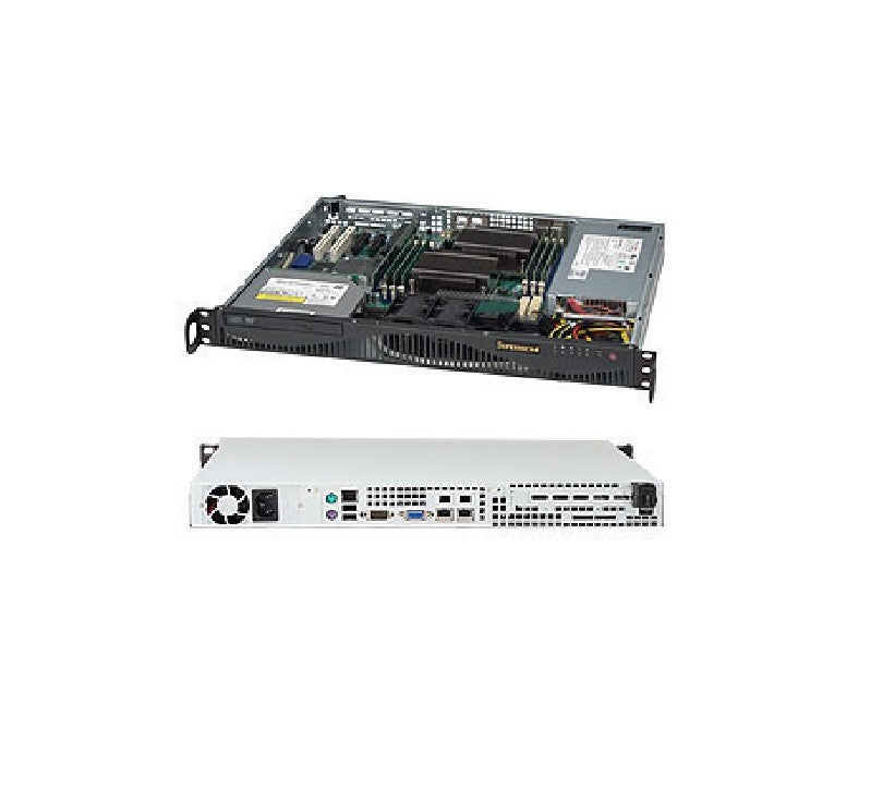 SuperMicro CSE-512F-350B1 1U Chassis