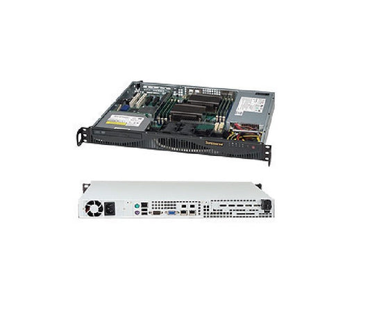 SuperMicro CSE-512F-350B1 1U Chassis