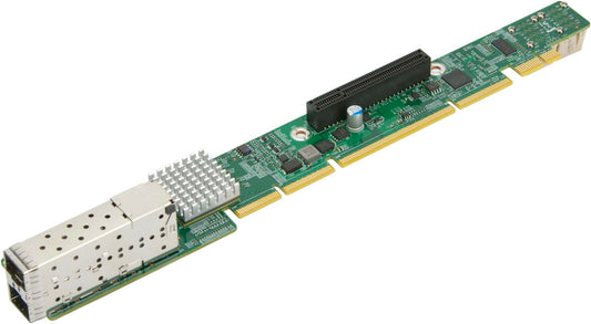 Supermicro AOC-URN2-I2XS 1U Ultra 2-port 10G SFP+, 1x PCI-E 3.0 x8, 2 NVME