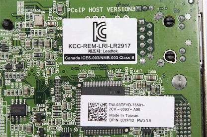 New Genuine Original DELL FX100 FX 100 Remote Access Host Card 3TFYD 8R2TW