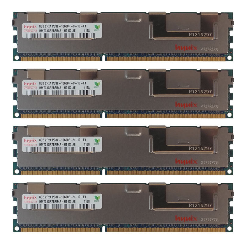 32GB Kit 4x 8GB HP Proliant DL585 DL980 ML370 SL165S SL165Z G7 Server Memory RAM