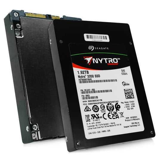 Seagate Nytro 3350 XS1920SE70045 1.92TB ~2TB 1 DWPD SAS 12Gb/s 3D TLC 2.5in SSD (NOT FOR HOME PC)