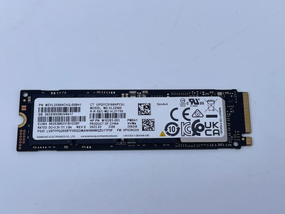 HP Samsung PM9A1 MZVL2256HCHQ-00BH1 256GB M10393-003 PCIe Gen4x4 NVMe 2280 80mm